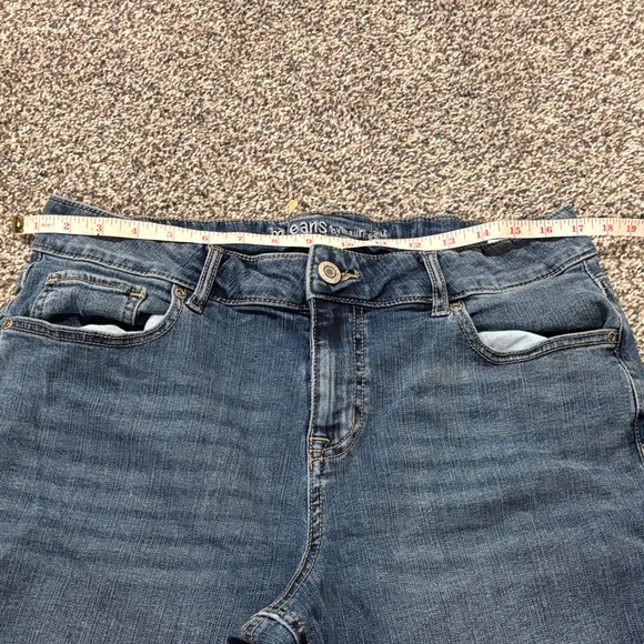 Maurices size 14 & 14 long Women's blue Jeans. 2 pairs - Picture 11 of 12